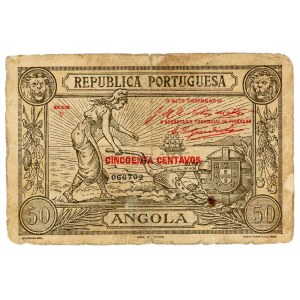 Angola 50 Cent 1921