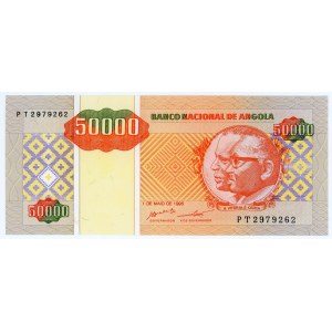 Angola 50000 Kwanzas Reajustados 1995