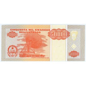 Angola 50000 Kwanzas Reajustados 1995
