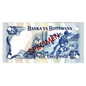 Botswana 2 Pula 1976 (ND) Specimen