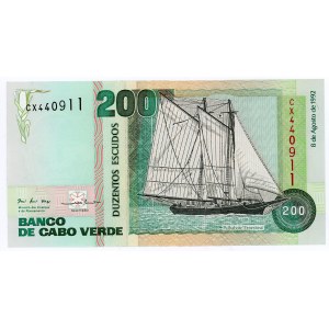 Cabo Verde 200 Escudos 1992