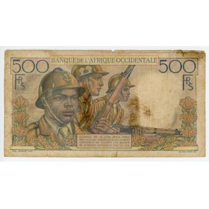 French West Africa 500 Francs 1951