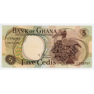 Ghana 5 Cedis 1967