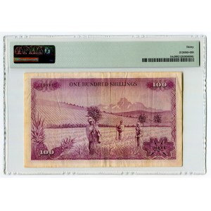 Kenya 100 Shillings 1972 PMG 30 Very Nice