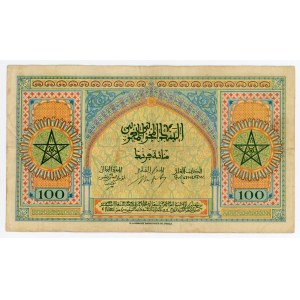 Morocco 100 Francs 1943