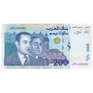 Morocco 200 Dirhams 2002