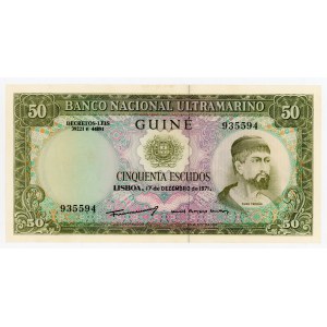 Portuguese Guinea 50 Escudos 1971