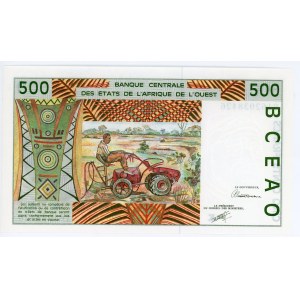 Senegal 500 Francs 1991