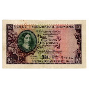 South Africa 10 Pound 1957