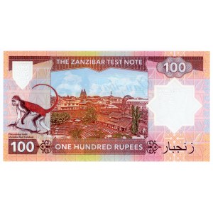 Zanzibar 100 Rupees 2019 Specimen Freddie Mercury