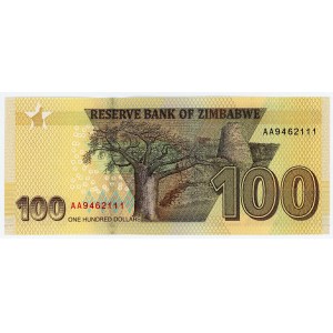 Zimbabwe 100 Dollars 2020