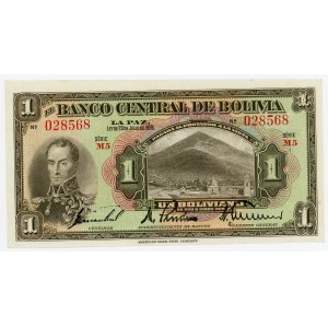 Bolivia 1 Boliviano 1928