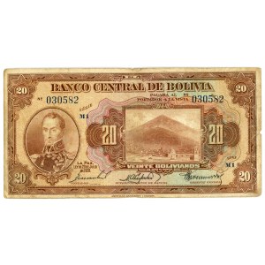 Bolivia 20 Bol 1928