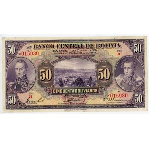 Bolivia 50 Bol 1928