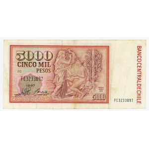 Chile 5000 Pesos 1997