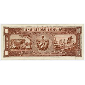 Cuba 10 Pesos 1960