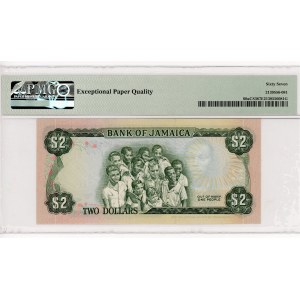 Jamaica 2 Dollars 1978 PMG 67 EPQ Superb Gem UNC