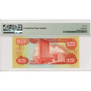 Jamaica 20 Dollars 1985 PMG 66 EPQ Gem Uncirculated