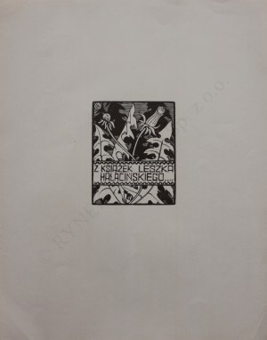 Stanisław Jakubowski, Zestaw 7 exlibrisów i miniatur