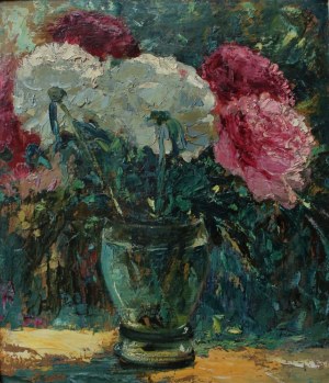 Krystyna Sokołowska, Peonie w wazonie