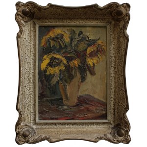 Joseph Wasiolek, Sunflowers in a Vase