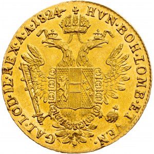 Franz I. (II.), 1 Dukat 1824, V, Venice