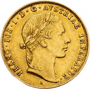 Franz Joseph I., 1 Dukat 1855, Vienna