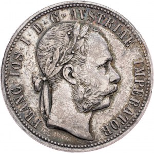 Franz Joseph I., Pribram Gulden 1875
