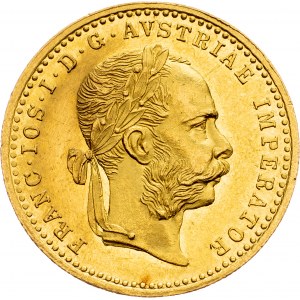 Franz Joseph I., 1 Dukat 1887, Vienna