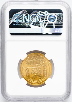 Czechoslovakia, 4 Dukat 1928, NGC MS 63