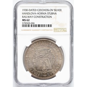 Czechoslovakia, Medal 1930, NGC MS 62