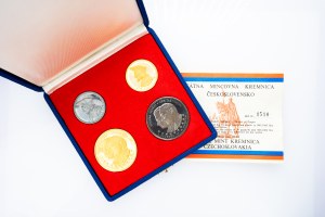 Czechoslovakia, Medal set 1968, KB, Kremnitz