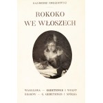 [Einband von F. J. Radziszewski]. Kasimir. Rokoko in Italien.Menschen-Literatur-Kunst. 1915.