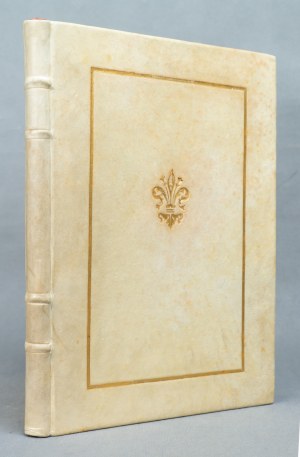 [Luxury binding of the S. Tyszkiewicz edition]. Tyszkiewicz Samuel Frederick, Fiorenza.