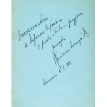 [Mit handschriftlicher Widmung des Autors]. Wierzyński Kazimierz, Wielka niedźwiedzica [Der große Bär