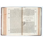 [Erste polnische Übersetzung der Chronik von Marcin Kromer aus dem Jahr 1611 im Stil der Spätrenaissance]. Kromer Marcin, O sprawach, dzieiach y wszystkich inszych potocznościach koronnych polskich: ksiąg XXX.