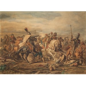 Felix Sypniewski (1830-1902), Felix Sypniewski | Battle Scene, 1982.