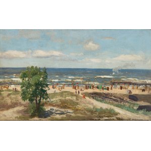 Michal Gorstkin-Wywiórski (1861 Warschau - 1926 Berlin), Michal Gorstkin-Wywiórski | Bäder in Międzyzdroje, 1913.