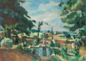 Wacław Zawadowski (1891 Skobiełka/Wołyń - 1982 Aix-en-Provence), Wacław Zawadowski | Widok z Prowansji