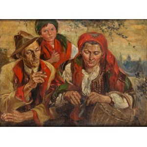 Wincenty Wodzinowski (1866 Igołomnia bei Miechów - 1940 Kraków), Wincenty Wodzinowski | Nach dem Markt, 1924 (?).