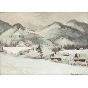 Stefan Filipkiewicz (1879 Tarnów - 1944 Mauthausen), Stefan Filipkiewicz | Winter Tatra Landscape