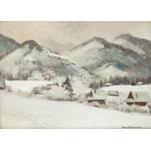Stefan Filipkiewicz (1879 Tarnów - 1944 Mauthausen), Stefan Filipkiewicz | Zimowy pejzaż tatrzański