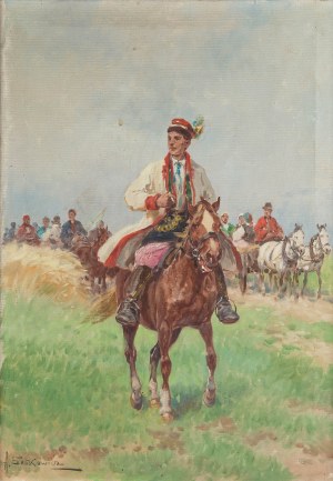 Adam Setkowicz (1875 Kraków - 1945 tamże), Adam Setkowicz | Drużba krakowski