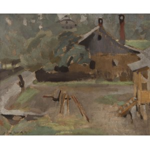 Adam Bunsch (1896 Kraków - 1963 tamże), Adam Bunsch | Widok z przedmieścia, 1924 r.