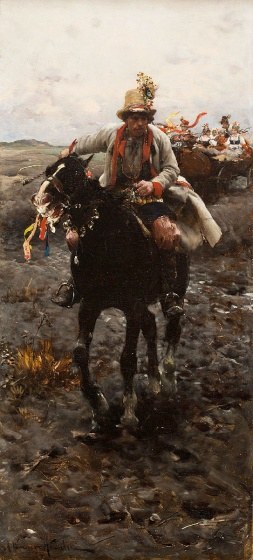 Alfred Wierusz-Kowalski, Drużba, ok. 1885