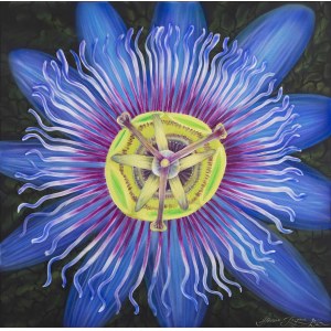 Hanna Rozpara (b. 1990), Passiflora, 2022