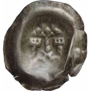 Václav II. 1278-1305, brakteát moravský C 1013