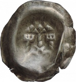 Václav II. 1278-1305, brakteát moravský C 1013