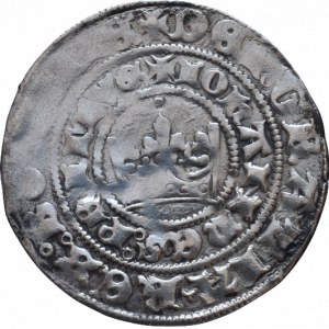 Jan Lucemburský 1310-1346, pražský groš Castelin 36