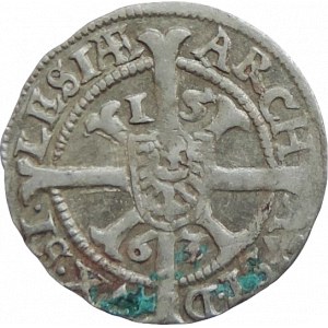 Ferdinand I. 1526-1564, 1 krejcar 1563 Vratislav-Freyberger